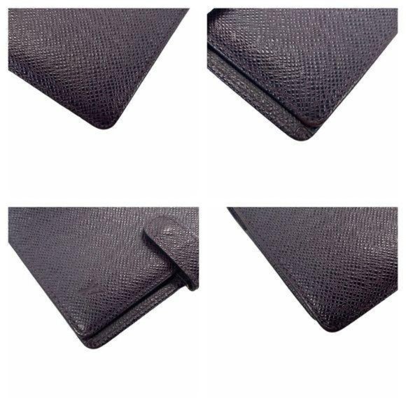 Authentic Louis Vuitton Wallet Agenda Diary Cover Taiga LV Vintage - Picture 4 of 11